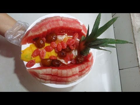 Cách bày đĩa hoa quả đẹp mắt! Cách bày đĩa hoa quả đẹp mắt!