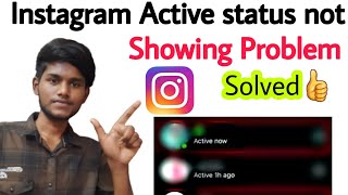 instagram active status not showing problem tamil / Balamurugan Tech