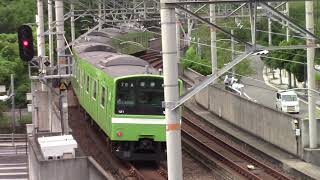 【201系】JR大和路線　今宮駅