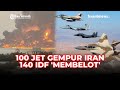 🔴Rangkuman Israel-Hamas: 100 Jet Gempur Iran, 140 IDF 'Membelot' Lawan Netanyahu, Iran Siapkan Bom