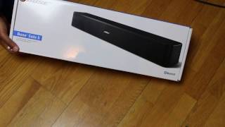 Bose Solo 5 Soundbar Unboxing