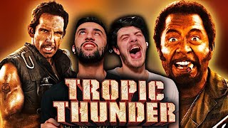 Watching *TROPIC THUNDER* for the FIRST TIME!! SURVIVEEE 🤣🤣