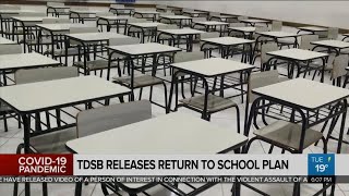 TDSB releases back to school plan