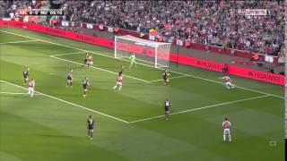 Arsenal vs Manchester United | Alexis Sanchez beautiful flicked goal | Premier League | 04/10/2015