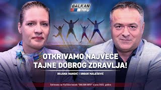 AKTUELNO: Bojana Mandić i Srđan Malešević - Otkrivamo najveće tajne dobrog zdravlja! (5.6.2023)