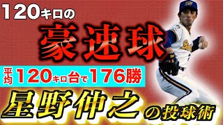 【プロ野球】遅いけど｢速い｣‼︎  平均球速120キロで打者を翻弄した星野伸之の投球術