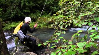 Tenkara Diaries: Tenkara, canyoneering (Shower Climbing or Sawanobori) followed by Onsen