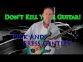 How Hard Should You Pick and Press Your Guitar Strings?