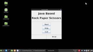 Rock Paper Scissors Using Java GUI Swing