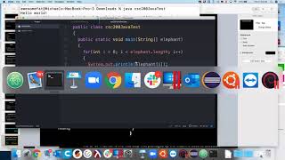 CSC250 Fall 2020 - 8/27/20 - python to java conversion