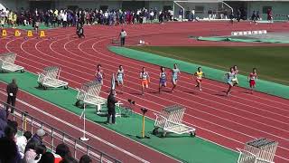 2018.3.17 第1回三田市記録会 男子100m 4組