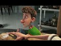 arthur christmas santa is nearly caught by kids hd clip