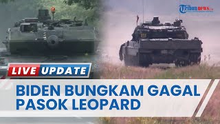 Biden Kicep saat NATO Gagal Sepakati Pasokan Tank Leopard Jerman ke Ukraina, Tuai Pro dan Kontra