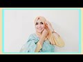 new hijab style with saree short hijab tutorial meem gazi🌸