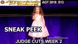 SNEAK PEEK Judge Cuts 2: Sophie Fatu JUST WANTS TO SING America's Got Talent  Sneak Peek AGT