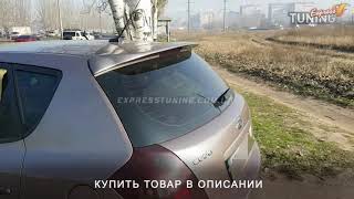 Spoiler Kia Led hatchback. Spoiler for Kia Ceed sun visor door 5D. AOM Tuning. Tuning overview