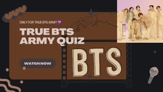 BTS QUIZ|| VERY EASY FOR ARMY|| K POP QUIZ ||