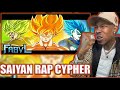 SAIYAN RAP CYPHER | FabvL ft. RUSTAGE, Daddyphatsnaps, Dan Bull, NerdOut& More[Dragon Ball]-REACTION