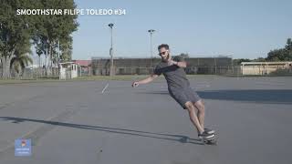 Smoothstar Filipe Toledo #77 Surfskate RIDING DEMO