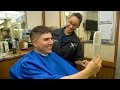 The USS Nimitz Barbershop