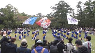 【4K】島根よさこい連 神在衆（縁）（第一回いずもだんだん祭り/神苑会場)