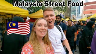 Local street food market in Kuala Lumpur | Eating Malaysia’s BEST food 2024