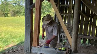 Repairing An Old Tobacco Barn