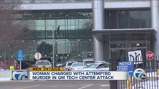 Daughter charged with stabbing mother nine times outside GM Tech Center