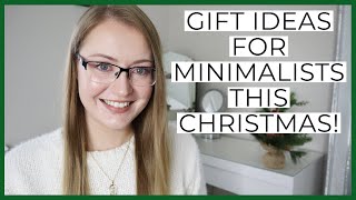 Minimalism | Christmas gift ideas for your minimalist friends and family!