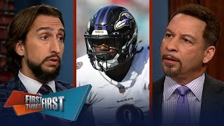 Lamar Jackson is ‘ready to move on’ from Ravens, Chiefs need a top WR? | NFL | FIRST THINGS FIRST