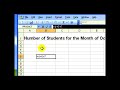 View Sample Formulas in Microsoft Excel: Part 1