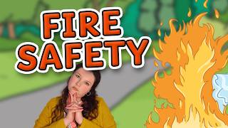 Fire Safety for Kids | Fire Drill at School | 🔥 Fire Safety Rules for Kids!