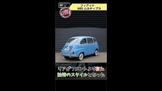 【迷車の世界】40秒でわかるフィアット600ムルティプラ