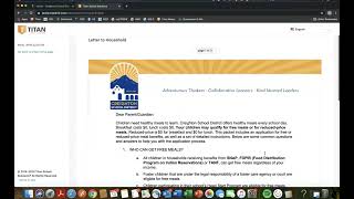 Free & Reduced Lunch Application Tutorial
