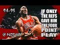 Michael Jordan Highlights vs Cavaliers (1995.04.09) - 21pts, If only the Refs Gave Him an and-1!