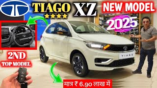 TATA TIAGO XZ 2025 NEW MODEL REVIEW : NEW TIAGO XZ 2025 : NEW TATA TIAGO 2025 @NarrusAutovlogs