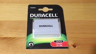 Duracell DR9954 / Canon LP-E8 replacement (4K/UHD)