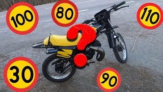 Honda MT50 Renovering - BYGGSERIE - DEL 18 - TOPPFART OCH SERIEAVSLUTNING