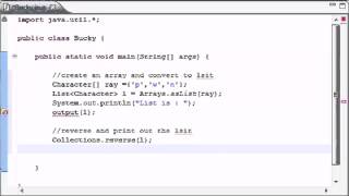 Intermediate Java Tutorial 10 Methods reverse and copy YouTube