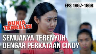 DUNIA TERBALIK - Cindy Terenyuh Saat Bahas Ini [19 Desember 2019]