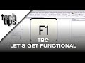 Using the function keys in Trimble Business Center