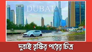 Dubai বৃষ্টির পরের চিত্র ! দুবাই হঠাৎ করে বৃষ্টি 🖤 #dubai #দুবাই_বৃষ্টির_চিত্র #বৃষ্টি