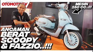 SKUTIK RETRO 150 CC HARGA SETENGAH VESPA, LAWAN BERAT SCOOPY dan FAZZIO, KEEWAY SHINY l Otomotif TV