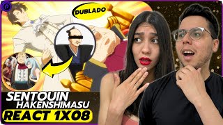 AH NÃO! O COQUE SAMURAI! | REACT SENTOUIN HAKENSHIMASU DUBLADO 1X08