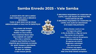 ABRACADABRA - VALE SAMBA Samba-Enredo 2025