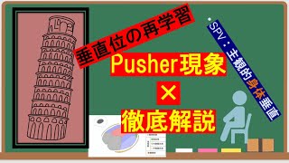 【リハビリ】Pusher現象について、機序・評価・治療を、解剖・生理・運動学的に解説する