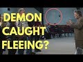 Demon Caught Fleeing On Video? - Mel Bond Prays - What Flew Away?