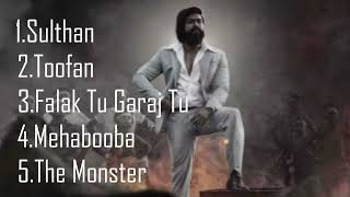 KGF Chapter 2 All 5 Songs  (Hindi) | Rocking Star Yash | Motivational Song |Trending Song 2021|