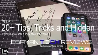 20+ Tips, Tricks and Hidden Features for the iPhone X! You need to see!