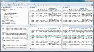 ECDSA + Multi-peer signed messages exchange + P2P + JAVA (public version)